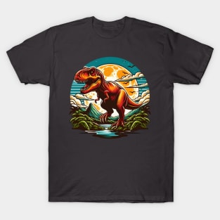 Retro T-Rex T-Shirt